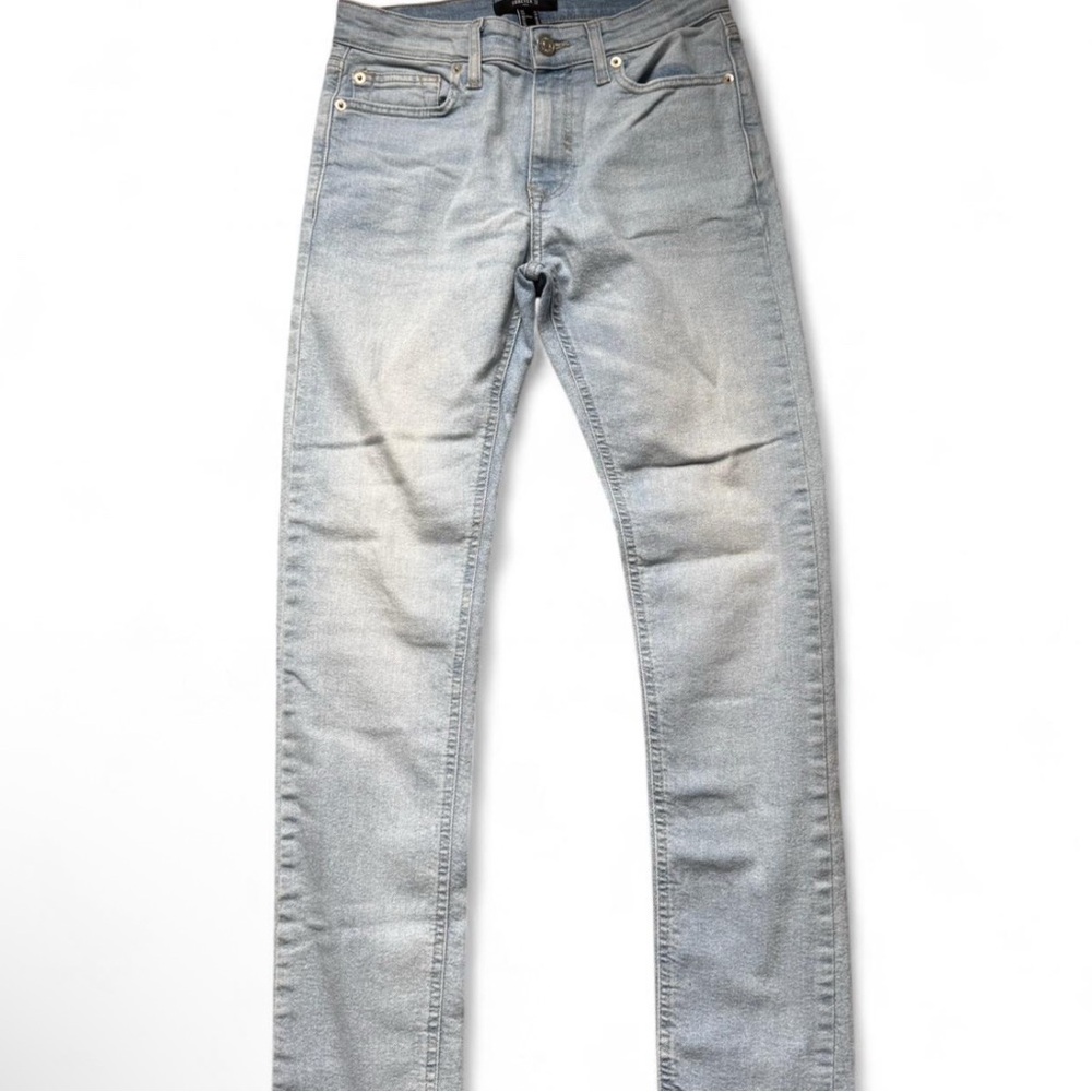 Forever 21 Men's Faded Blue Skinny Jeans